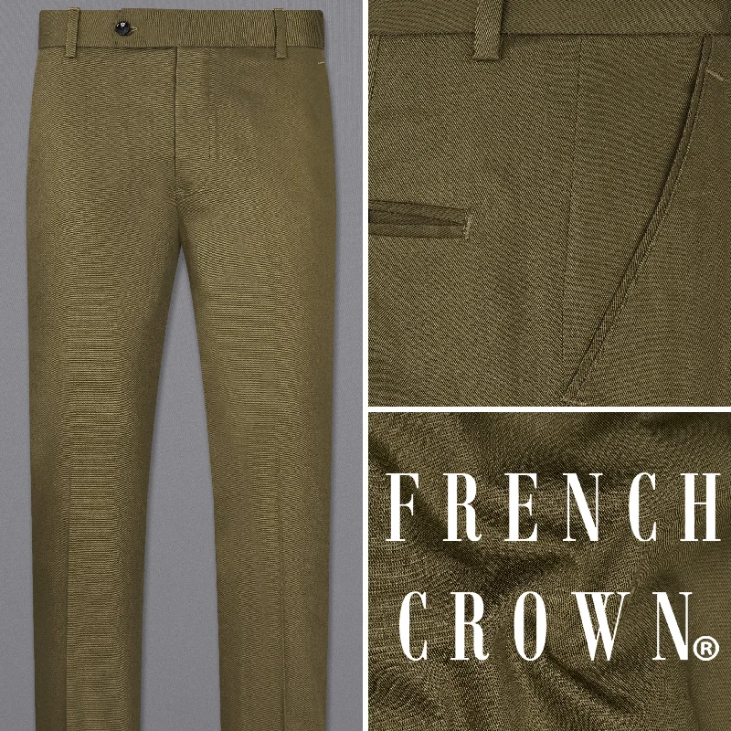 Hemlock Brown Premium Cotton Pant