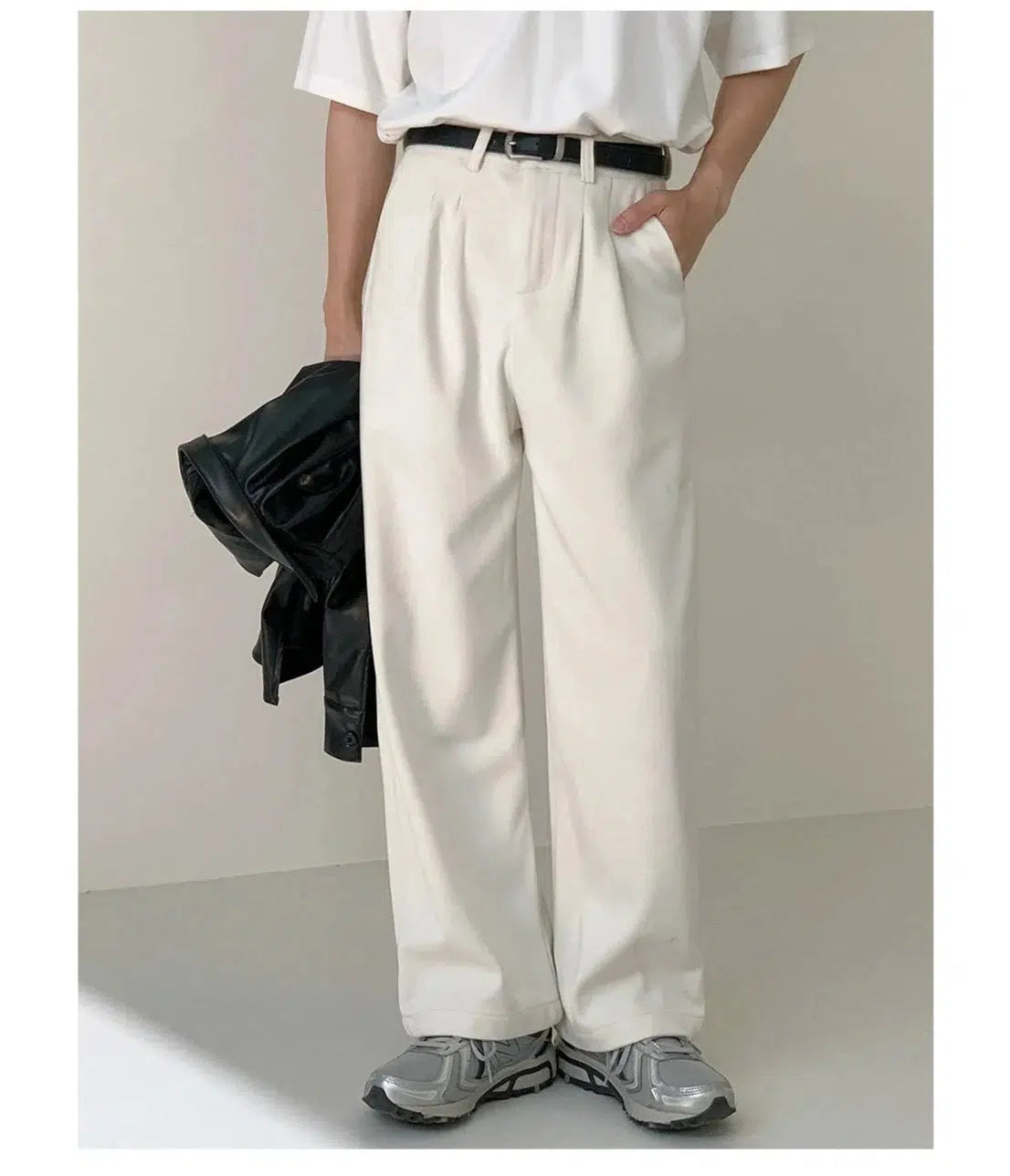 Thickened Straight Casual Pants