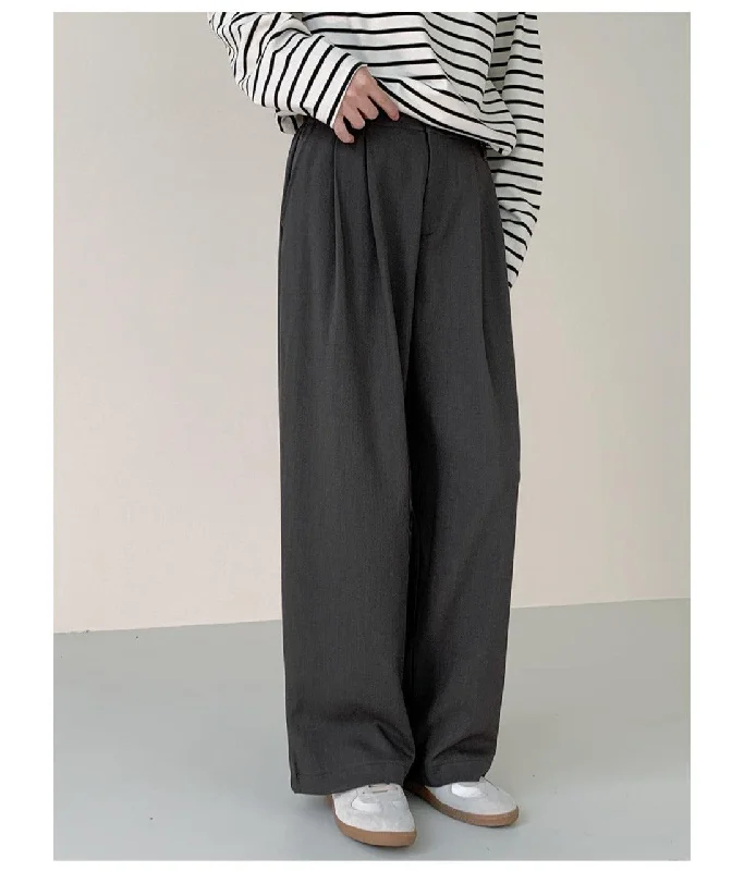 Wide-leg Suit Pants