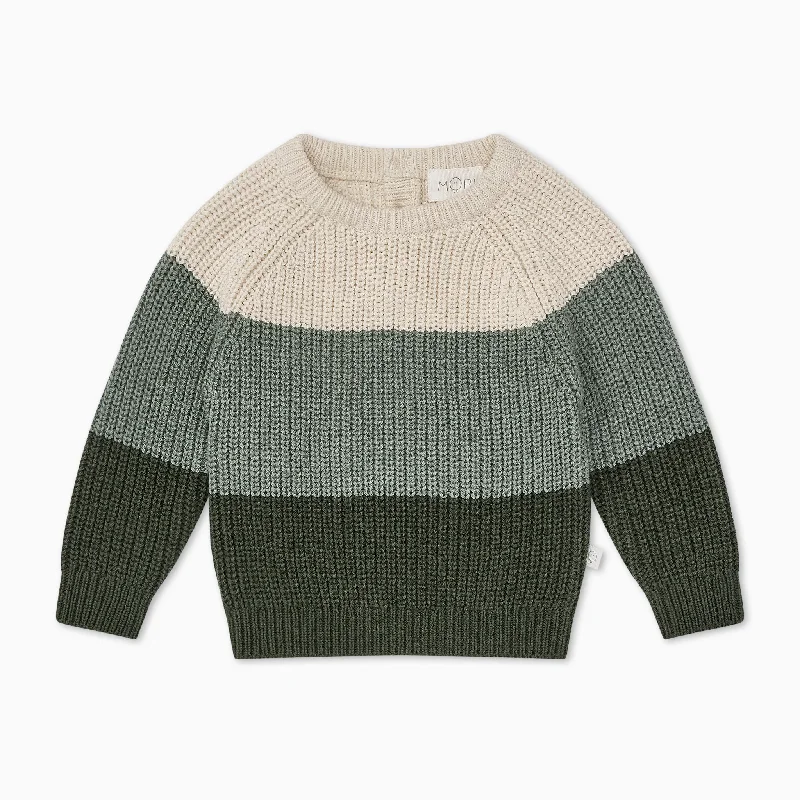 Chunky Knit Colourblock Jumper