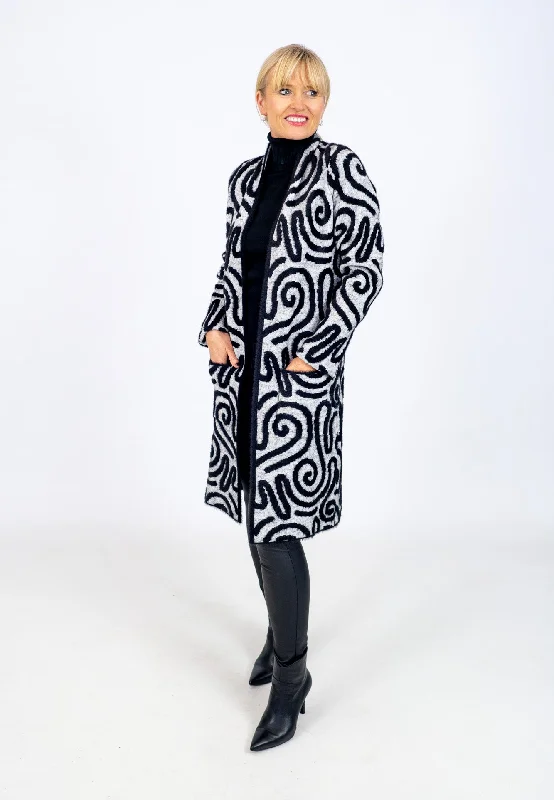 Joseph Ribkoff Swirl Cardigan