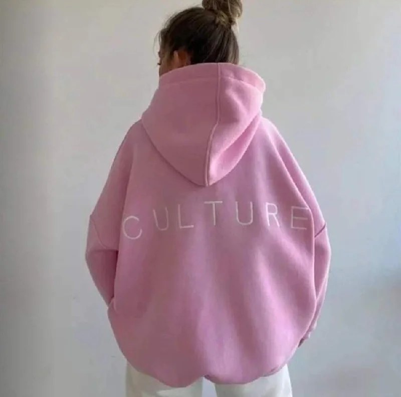 Culture women's oversized hoodie