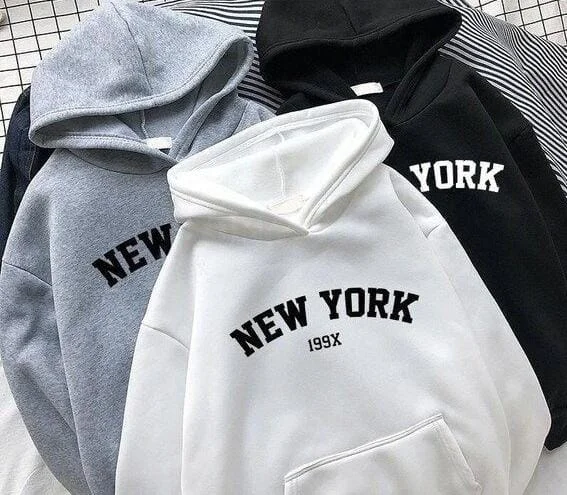 New york oversized hoodies