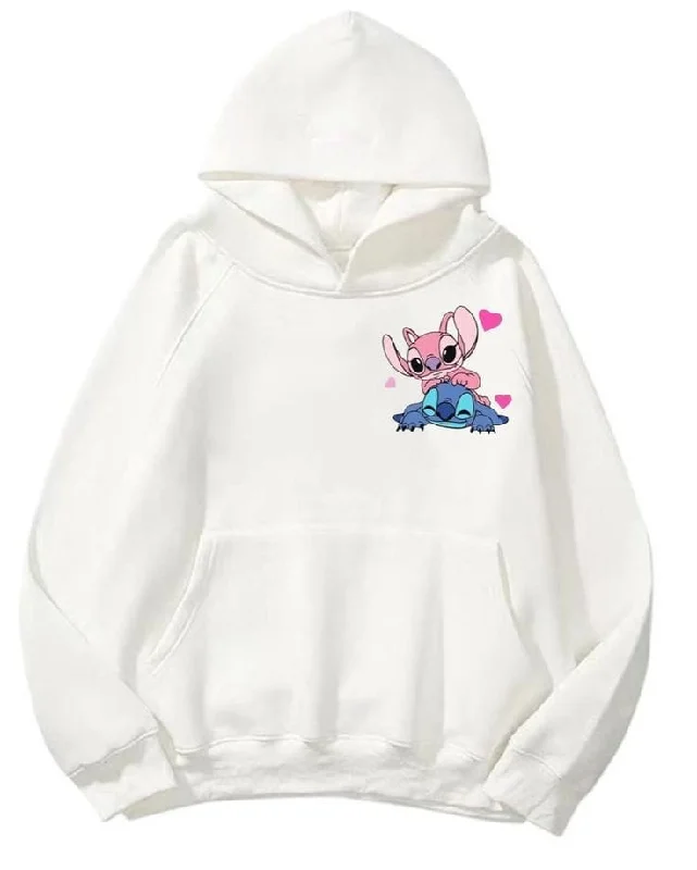 Stitch oversized hoodie