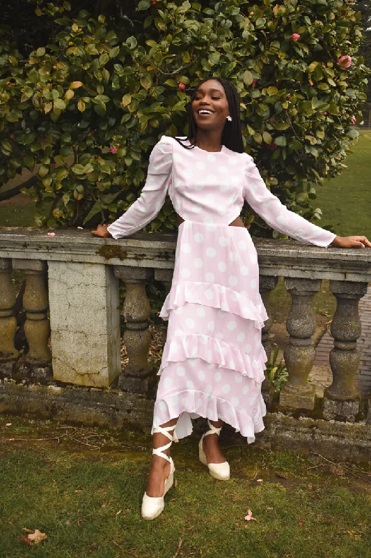 Sheath Women Dress with a Tailored Fit for a Professional Look Sheath Women Dress with a Tailored Fit for a Professional Look Johanna Pink Polka Dot Midi Dress - FINAL SALE Sheath Women Dress with a Tailored Fit for a Professional Look Sheath Women Dress with a Tailored Fit for a Professional Look Johanna Pink Polka Dot Midi Dress - FINAL SALE